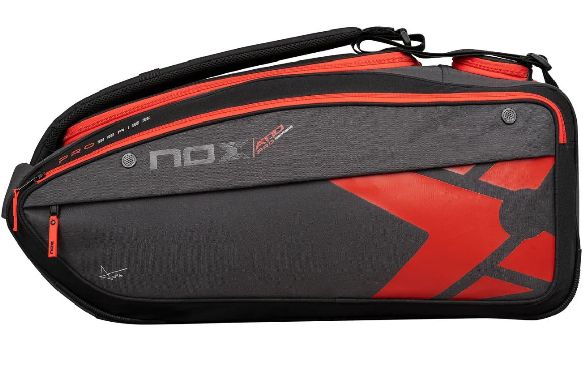 Nox At10 Xxl Padeltaske  Black Red