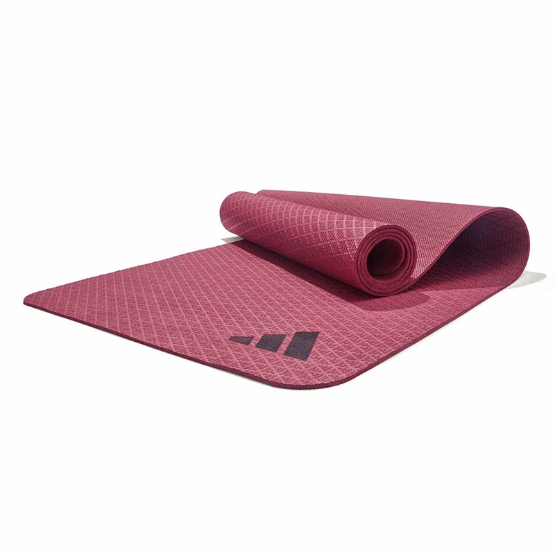 Adidas 4 Mm Yogamåtte   Bordeaux