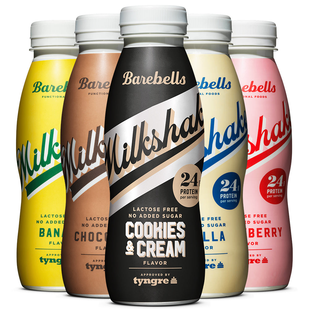 Barebells Milkshake  5x 330 Ml    Drikke