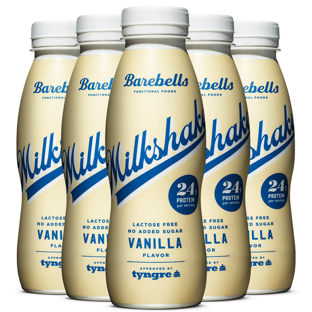 Barebells Milkshake Vanilla  5x 330ml    Drikke