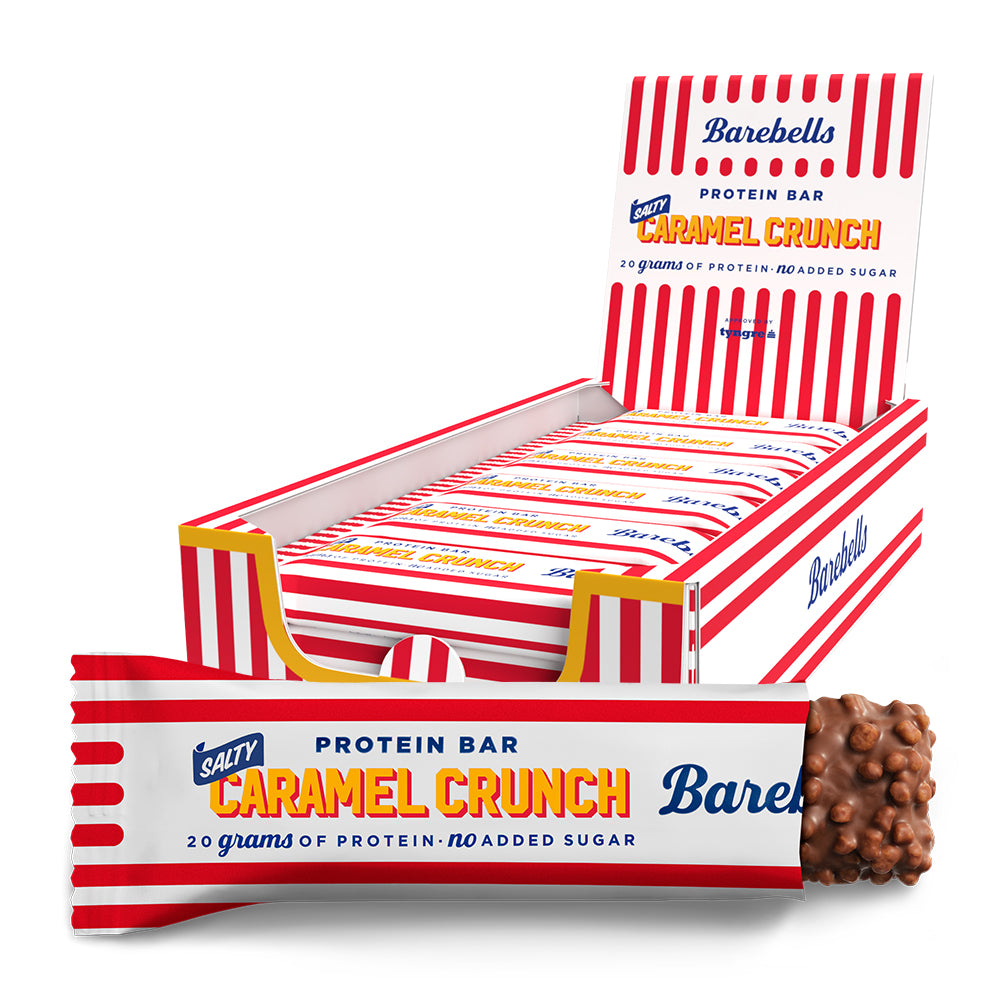 Barebells Protein Bar   Salty Caramel Crunch  12x 55g    Proteinbarer