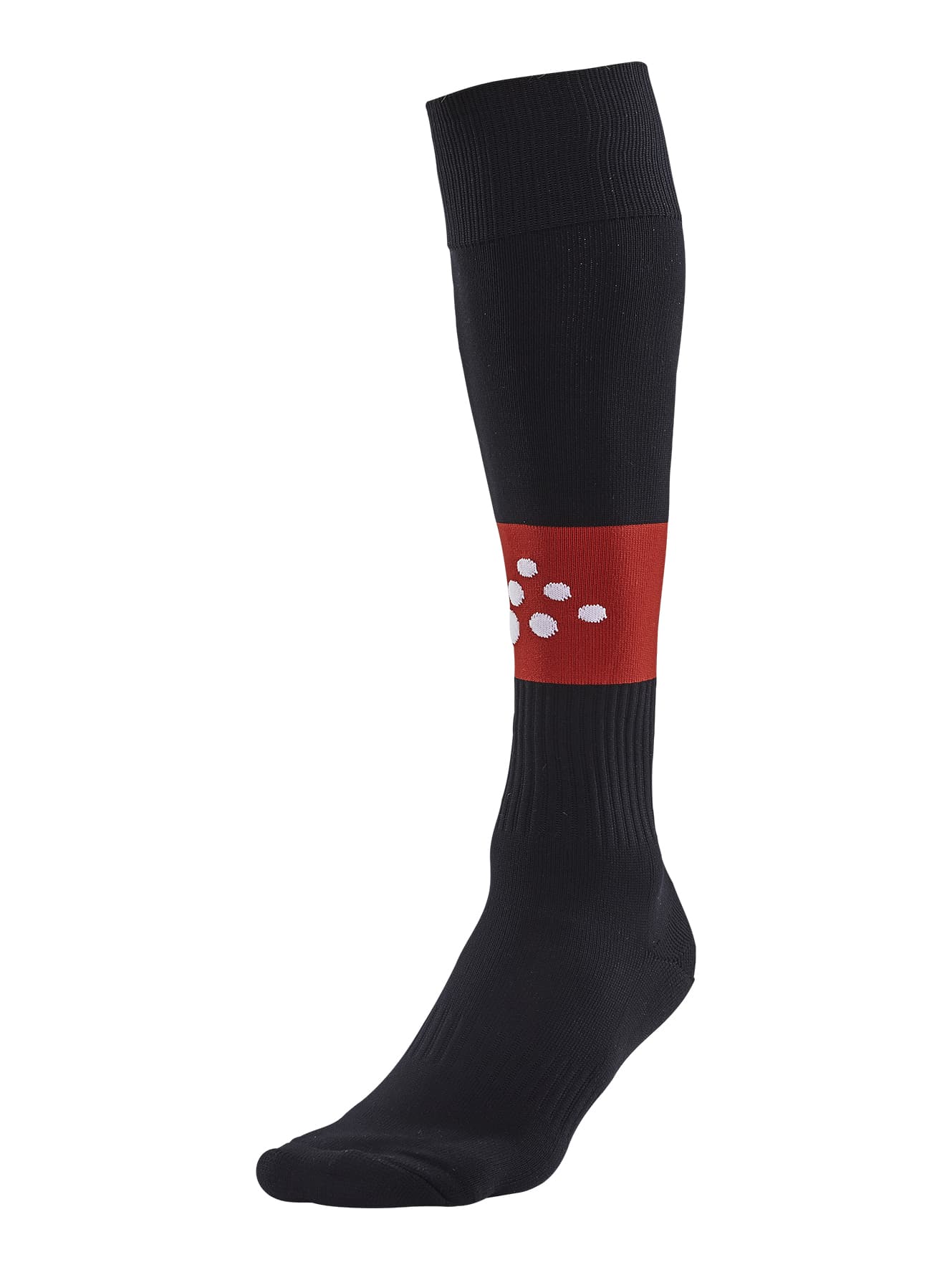 Craft   Squad Sock Contrast   Black Bright Red 43 45