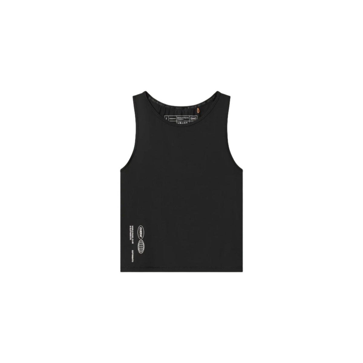 Cuera Oncourt Cropped Tank Top  Black    Xs