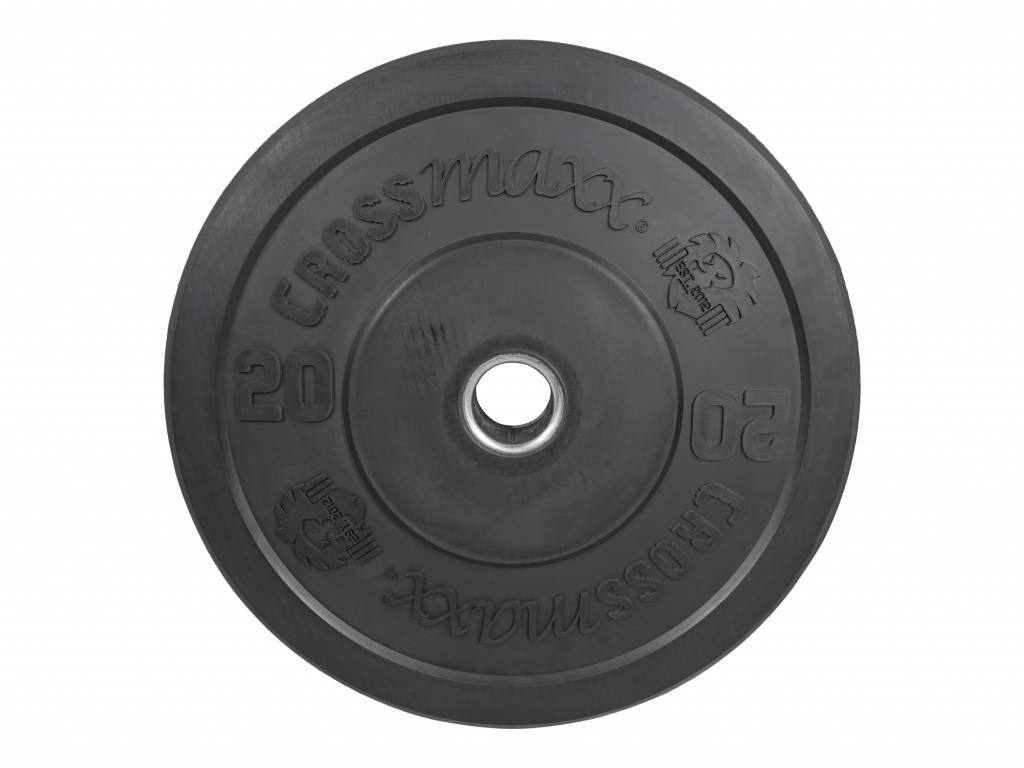 Crossmaxx Bumper Plate 20 Kg Sort