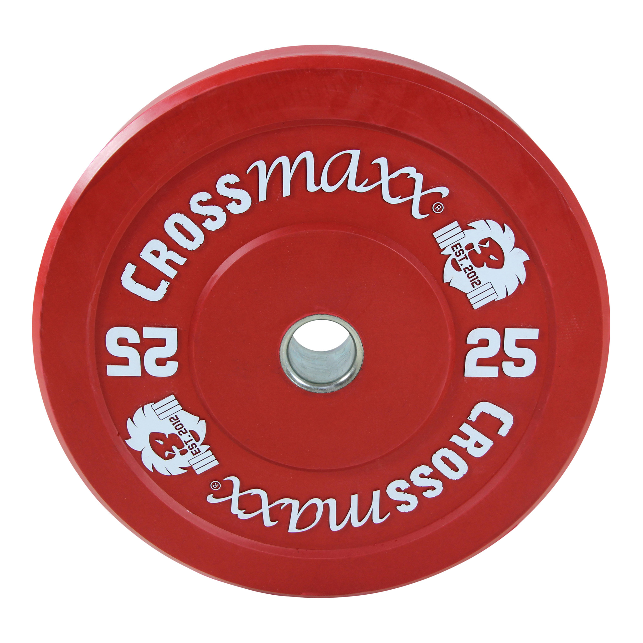 Crossmaxx Bumper Plate 25 Kg Rød