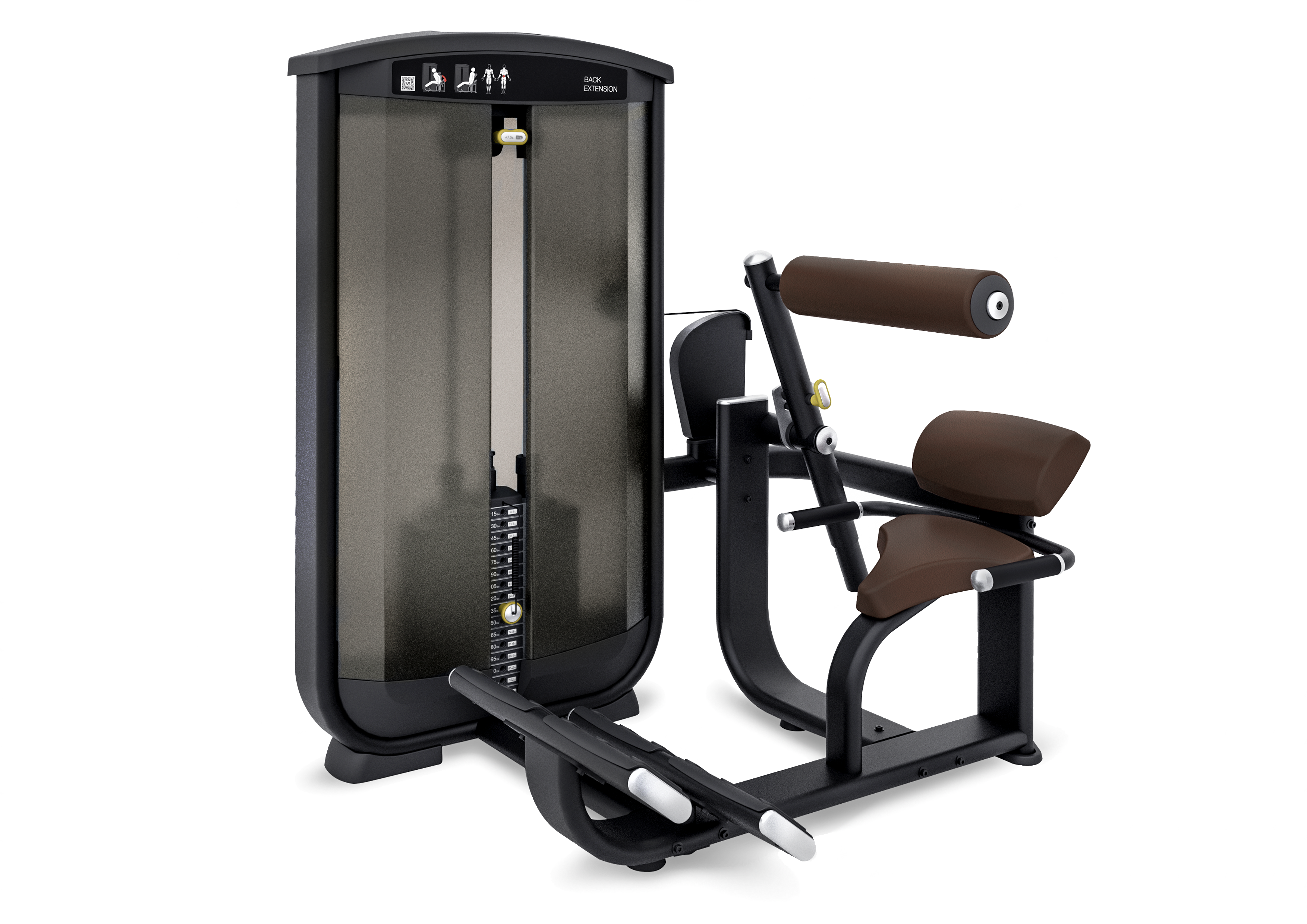 Intenza Ease Line Back Extension  Vægtstak: 102 Kg    Træning Af Musklerne I Nedre Del Af Ryggen