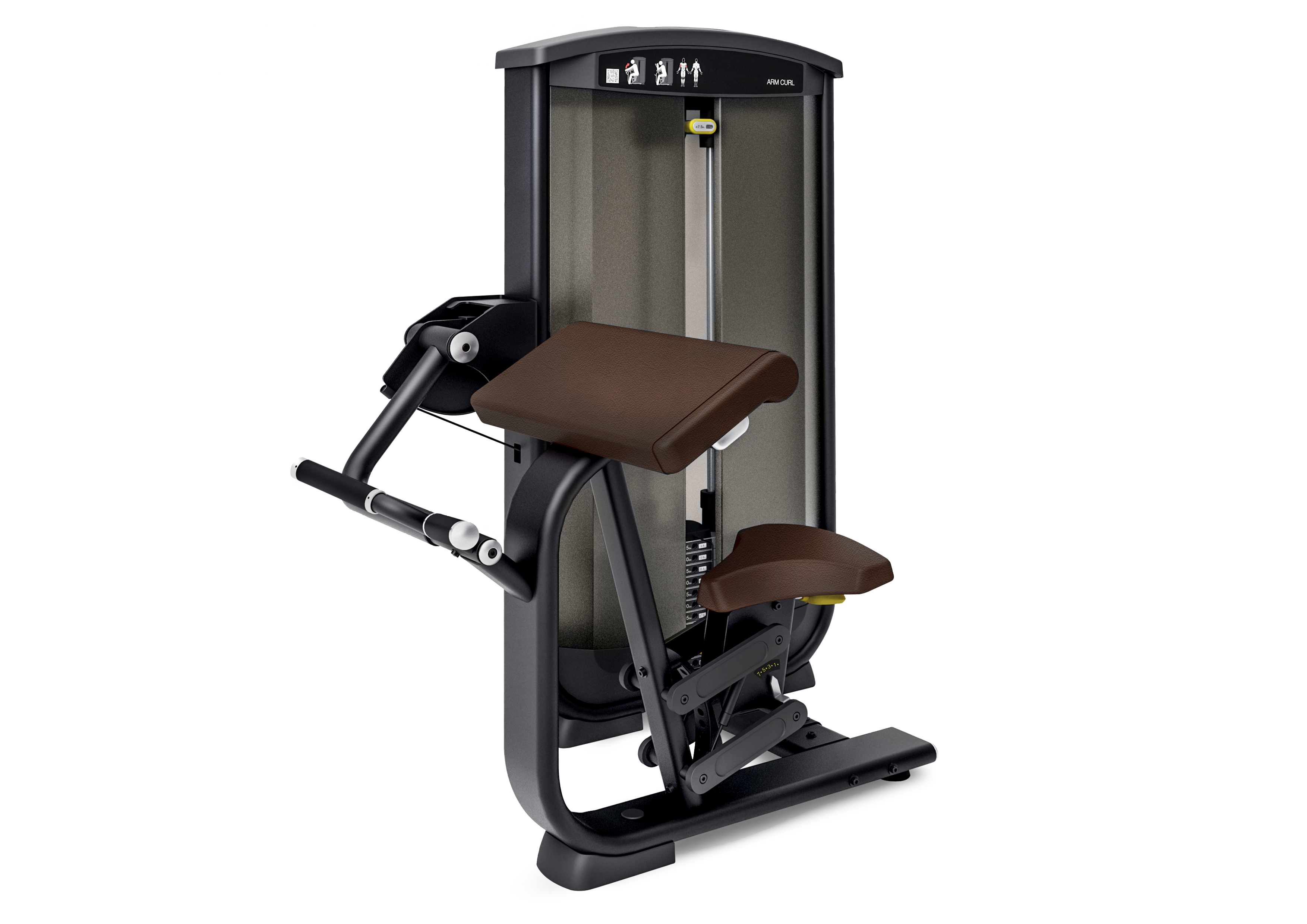 Intenza Ease Line Biceps Arm Curl  Vægtstak: 68 Kg