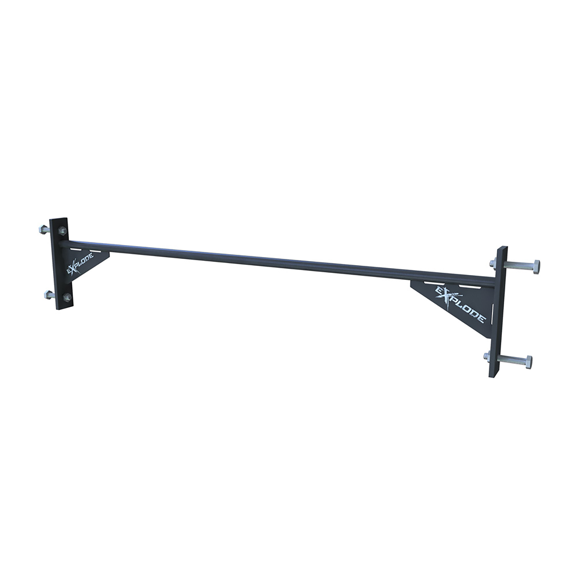 Inter Atletika Enforced Chin Up Bar 172 Cm Mat Sort