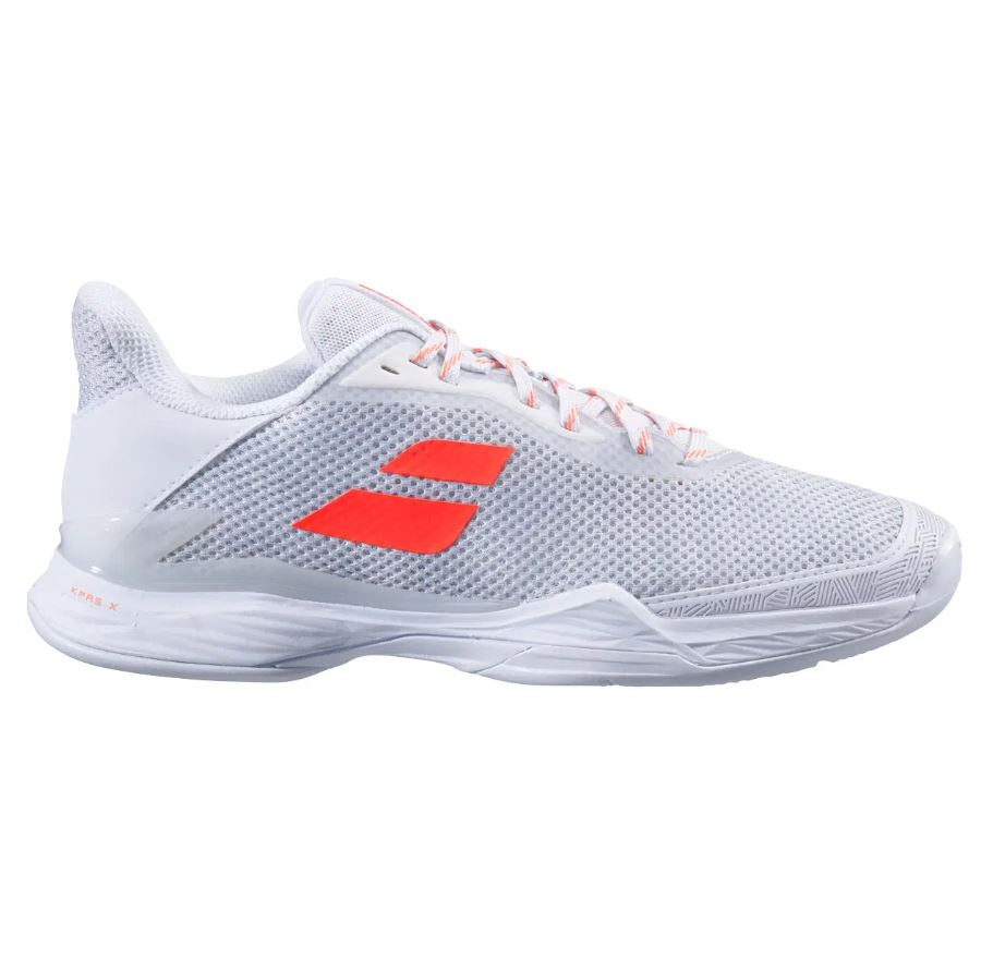 Babolat Jet Tere Clay Women Padelsko  White Living Coral    38