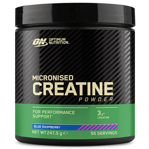 Optimum Nutrition Micronised Creatine   Blue Raspberry  248g